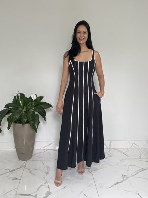 vestido melinda bege