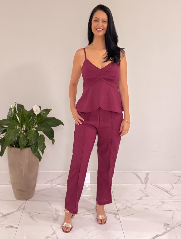 conjunto marina bege