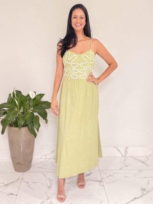 vestido anna verde