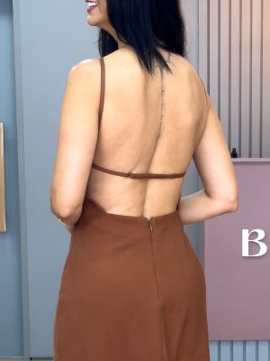 vestido grace marron vestido grace marron