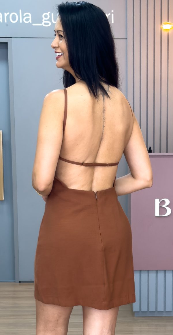 vestido grace marron vestido grace marron